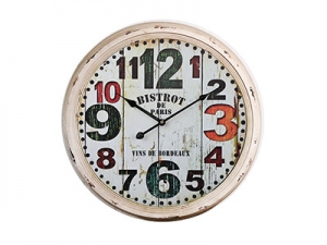 24-дюймовые металлические настенные часы